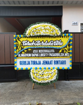 Papan Bunga Duka di Seruyan Hilir