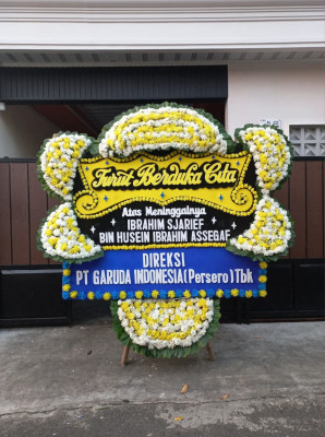 Papan Bunga Duka di Seruyan Hilir