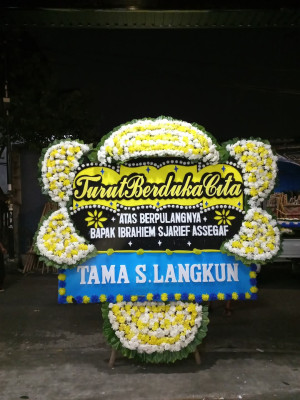 Papan Bunga Duka di Seruyan Hilir