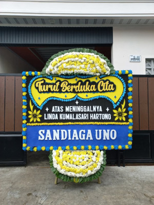Papan Bunga Duka di Seruyan Hilir